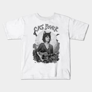 Cat Power(American singer-songwriter) Kids T-Shirt